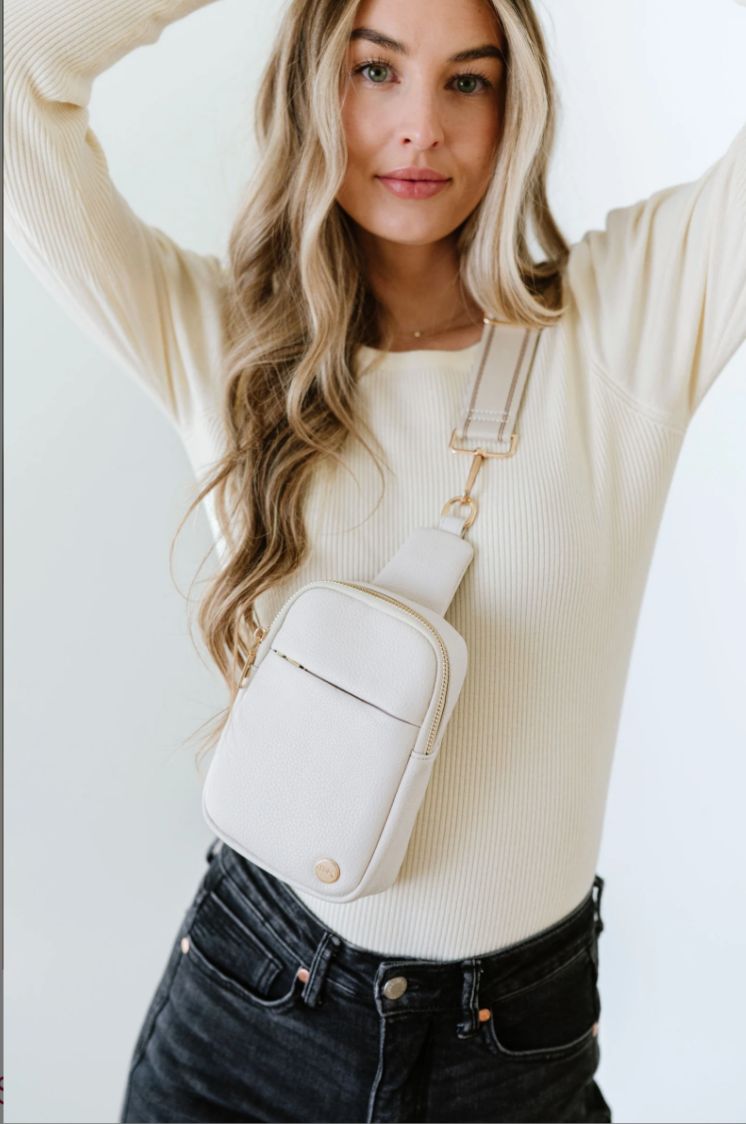 Modern & Chic Vegan Leather Crossbody Sling Bag