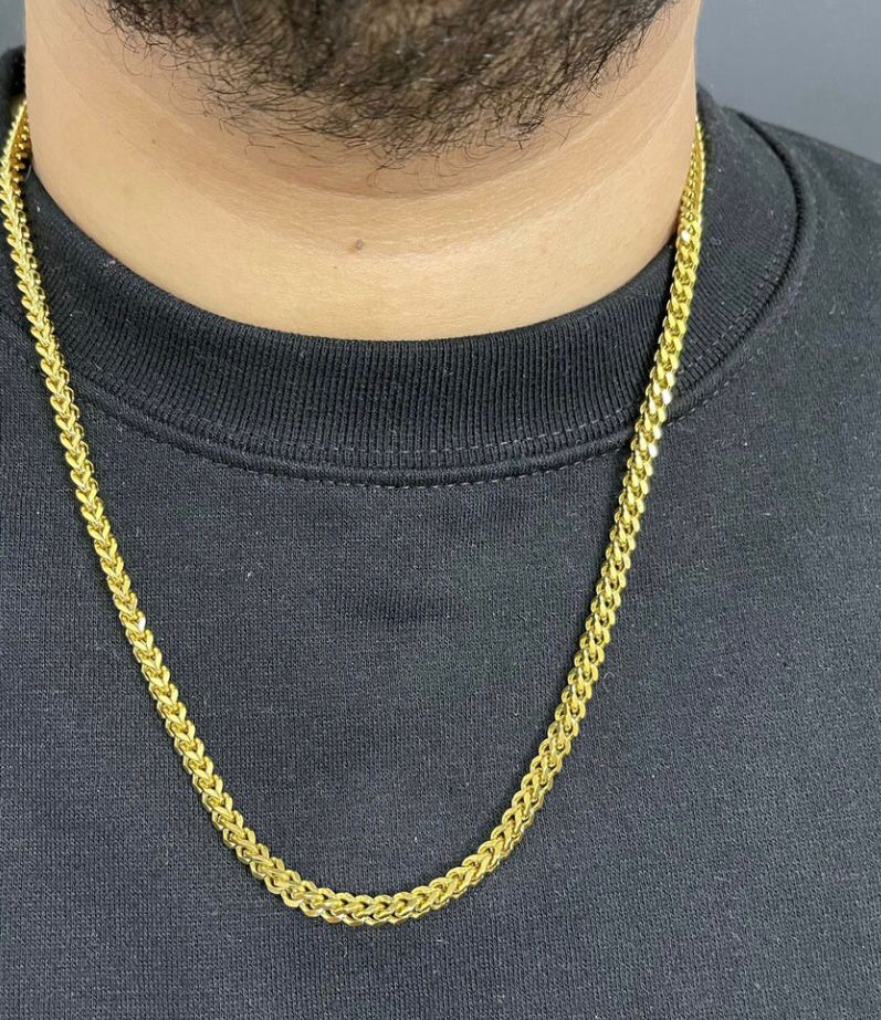 Men’s Stainless Steel Rope Chain Necklace